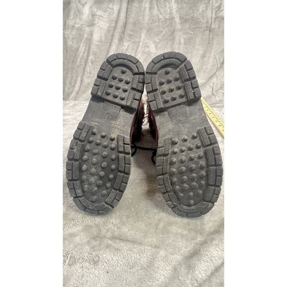 Tamarack Thinsulate AK-112812-1 Women's 7 Winter Boot Black Red Buffalo Plaid - Picture 9 of 10